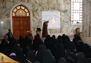 دانشجویان مزار حر را در کربلا زیارت کردند 5