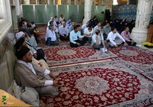 دانشجویان مزار حر را در کربلا زیارت کردند 6