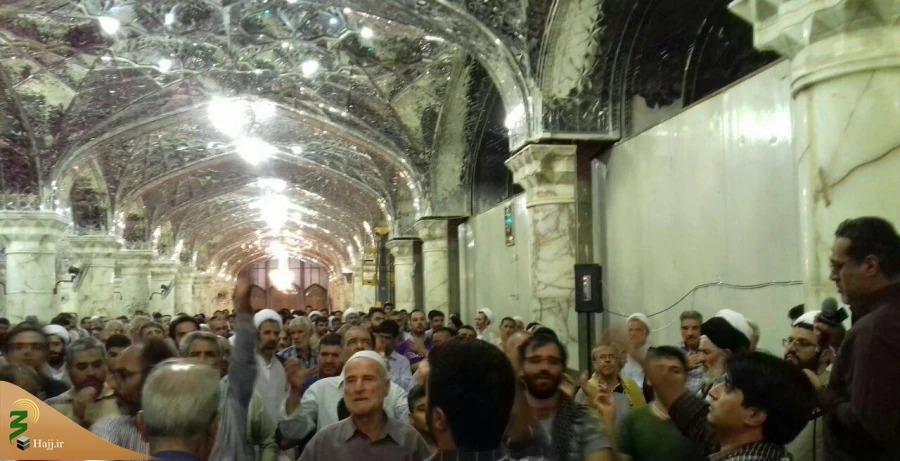 سخنرانی نجف ذکر فضائل حضرت علی(ع)

مراسم معنوی بعثه مقام معظم رهبری در حرم حضرت امیرالمومنین علی علیه السلام دریای ارادتمندی عشاقی بود که با اشک چشم خویش بر مظلومیت مولا و اهلبیت مظلوم و بزرگوارش گریستند. 2