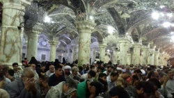 سخنرانی نجف ذکر فضائل حضرت علی(ع)

مراسم معنوی بعثه مقام معظم رهبری در حرم حضرت امیرالمومنین علی علیه السلام دریای ارادتمندی عشاقی بود که با اشک چشم خویش بر مظلومیت مولا و اهلبیت مظلوم و بزرگوارش گریستند. 5