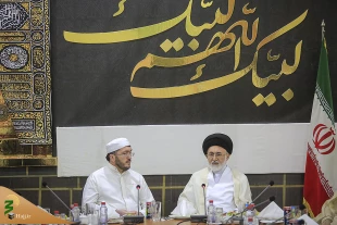 دیداررئیس بعثه جمهوری داغستان با سرپرست حجاج ایرانی 2