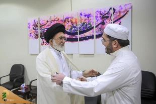 دیداررئیس بعثه جمهوری داغستان با سرپرست حجاج ایرانی 2
