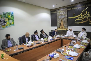 دیداررئیس بعثه جمهوری داغستان با سرپرست حجاج ایرانی 3