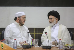 دیداررئیس بعثه جمهوری داغستان با سرپرست حجاج ایرانی 4
