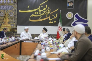 دیداررئیس بعثه جمهوری داغستان با سرپرست حجاج ایرانی 5