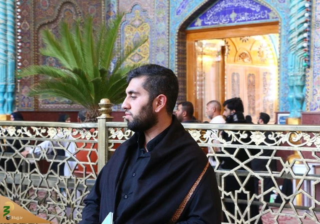 قرائت زیارت امین الله توسط دانشجویان در حرم مولای متقیان 4