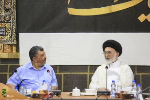 دیدار رئیس بعثه حج آذربایجان با سرپرست حجاج ایرانی در مکه مکرمه 4
