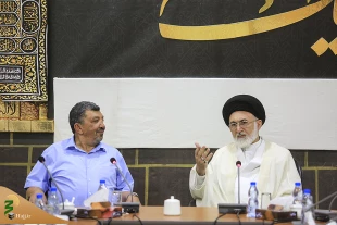 دیدار رئیس بعثه حج آذربایجان با سرپرست حجاج ایرانی در مکه مکرمه 6