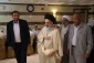 دیدار آیت‌الله حسینی بوشهری با زائران در مدینه 2