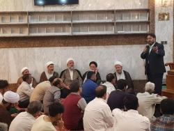 درزیارت قمربنی هاشم(ع) باید به شخصیت والای الهی ایشان توجه کرد

خطیب بعثه مقام معظم رهبری در کربلا در جمع زائرین ایرانی در سرداب حرم حضرت عباس(ع) گفت:درزیارت قمربنی هاشم(ع) باید اولا به شخصیت والای الهی ایشان توجه کرد وصفات کمال ایشان را شناخت وثانیاآن 