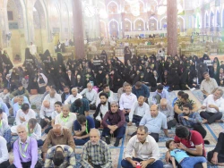 جایگاه بیت المال از دیدگاه حضرت علی (ع)

خطیب بعثه مقام معظم رهبری در کربلا در جمع زائرین ایرانی در حرم امام حسین(ع)گفت: صدیق کیست؟صدیق کسی است که در سه محور فکر وگفتار ورفتار صادق باشد واز او هیچ انحرافی دیده نشود نه فقط درگفتار راست بگوید بلکه اندیشه 