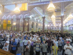 جایگاه بیت المال از دیدگاه حضرت علی (ع)

خطیب بعثه مقام معظم رهبری در کربلا در جمع زائرین ایرانی در حرم امام حسین(ع)گفت: صدیق کیست؟صدیق کسی است که در سه محور فکر وگفتار ورفتار صادق باشد واز او هیچ انحرافی دیده نشود نه فقط درگفتار راست بگوید بلکه اندیشه 