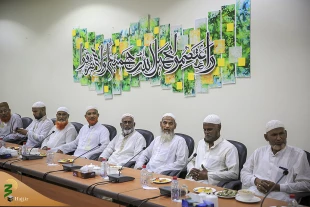 دیدارهیئتی ازعلما و شخصیت های فرهنگی بنگلادش با سرپرست حجاج ایرانی 3