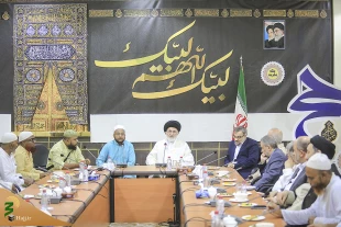 دیدارهیئتی ازعلما و شخصیت های فرهنگی بنگلادش با سرپرست حجاج ایرانی 4