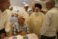 دیدار آیت الله حسینی بوشهری با زائران در هتل حیات مدینه منوره 12