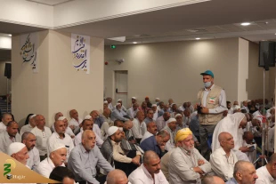 زمزمه دعای روحبخش کمیل در جوار حرم امن الهی  7