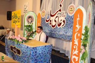 زمزمه دعای روحبخش کمیل در جوار حرم امن الهی  16