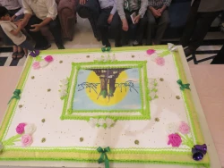 جشن باشکوه عید سعید غدیر خم با حضور کاروان های دانشگاهی در کربلا برگزار شد 

جشن عید سعید غدیرخم در هتل جابر کربلا باحضور دانشگاهیان برگزار گردید. 2