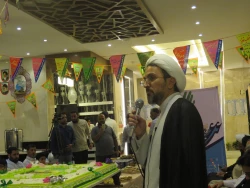 جشن باشکوه عید سعید غدیر خم با حضور کاروان های دانشگاهی در کربلا برگزار شد 

جشن عید سعید غدیرخم در هتل جابر کربلا باحضور دانشگاهیان برگزار گردید. 5