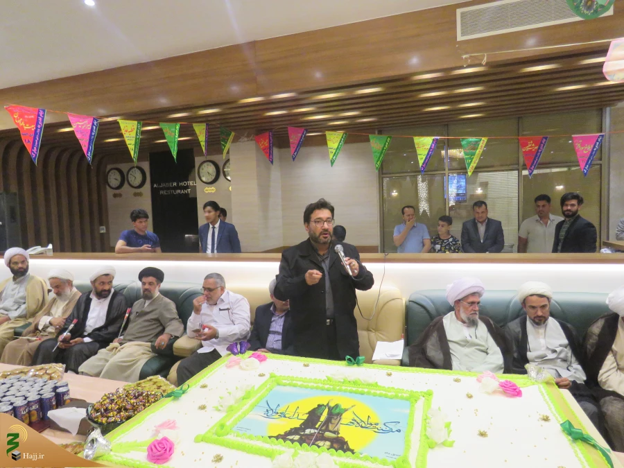 جشن باشکوه عید سعید غدیر خم با حضور کاروان های دانشگاهی در کربلا برگزار شد 

جشن عید سعید غدیرخم در هتل جابر کربلا باحضور دانشگاهیان برگزار گردید. 9