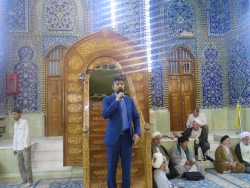 نکاتی ازپیامبر(ص) درخصوص غدیر خم

خطیب بعثه مقام معظم رهبری در کربلا در جمع زائرین ایرانی در حرم امام حسین(ع)گفت: دراین روز فرخنده عید سعید غدیر خم چهارمطلب را اشاره می کنم. 2
