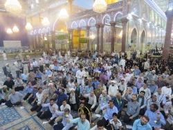نکاتی ازپیامبر(ص) درخصوص غدیر خم

خطیب بعثه مقام معظم رهبری در کربلا در جمع زائرین ایرانی در حرم امام حسین(ع)گفت: دراین روز فرخنده عید سعید غدیر خم چهارمطلب را اشاره می کنم. 2