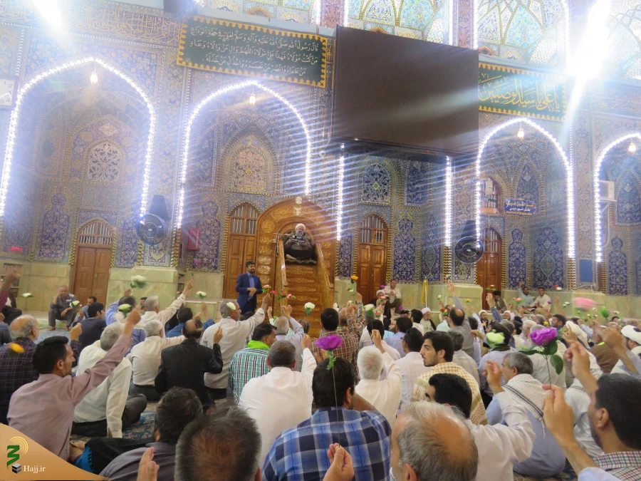 نکاتی ازپیامبر(ص) درخصوص غدیر خم

خطیب بعثه مقام معظم رهبری در کربلا در جمع زائرین ایرانی در حرم امام حسین(ع)گفت: دراین روز فرخنده عید سعید غدیر خم چهارمطلب را اشاره می کنم. 2