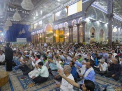نکاتی ازپیامبر(ص) درخصوص غدیر خم

خطیب بعثه مقام معظم رهبری در کربلا در جمع زائرین ایرانی در حرم امام حسین(ع)گفت: دراین روز فرخنده عید سعید غدیر خم چهارمطلب را اشاره می کنم. 2
