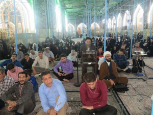 زائران حسینی نغمه های دعای ندبه را زمزمه کردند