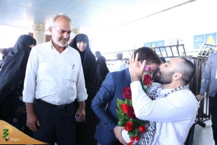 بازگشت کاروان ویژه حج جانبازان به کشور 2