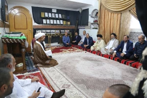 دیدارجانشین سرپرست حجاج ایرانی با امام جماعت مسجد شیعیان مدینه  