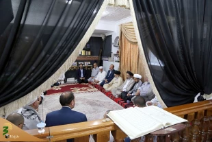 دیدارجانشین سرپرست حجاج ایرانی با امام جماعت مسجد شیعیان مدینه   6