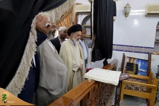 دیدارجانشین سرپرست حجاج ایرانی با امام جماعت مسجد شیعیان مدینه   10