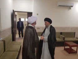 دیدار نماینده بعثه مقام معظم رهبری با آیت الله مدرسی

در دیدار حجت الاسلام و المسلمین نجفی مسئول دفتر نمایندگی بعثه مقام معظم رهبری در عراق با آیت الله سید محمدتقی مدرسی ، پیرامون مسائل فرهنگی گفتگو شد ولزوم  اتحاد وانسجام ملت ایران وعراق بعنوان یک رسال