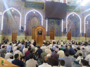 مراسم سخنرانی و مدیحه سرایی در حرم امام حسین برگزار شد-تصویر

مراسم سخنرانی و مدیحه سرایی به همت بعثه مقام معظم رهبری در حرم امام حسین علیه‌السلام و با شرکت انبوه زائران، برگزار شد. 3