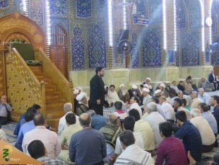 مراسم سخنرانی و مدیحه سرایی در حرم امام حسین برگزار شد-تصویر

مراسم سخنرانی و مدیحه سرایی به همت بعثه مقام معظم رهبری در حرم امام حسین علیه‌السلام و با شرکت انبوه زائران، برگزار شد. 3