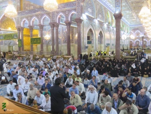 مراسم سخنرانی و مدیحه سرایی در حرم امام حسین برگزار شد-تصویر

مراسم سخنرانی و مدیحه سرایی به همت بعثه مقام معظم رهبری در حرم امام حسین علیه‌السلام و با شرکت انبوه زائران، برگزار شد. 2