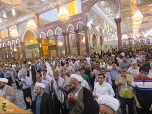مراسم سخنرانی و مدیحه سرایی در حرم امام حسین برگزار شد-تصویر

مراسم سخنرانی و مدیحه سرایی به همت بعثه مقام معظم رهبری در حرم امام حسین علیه‌السلام و با شرکت انبوه زائران، برگزار شد. 2