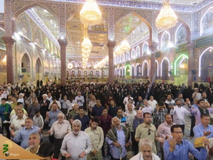 مراسم سخنرانی و مدیحه سرایی در حرم امام حسین برگزار شد-تصویر

مراسم سخنرانی و مدیحه سرایی به همت بعثه مقام معظم رهبری در حرم امام حسین علیه‌السلام و با شرکت انبوه زائران، برگزار شد. 3