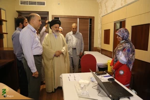 بازدید جانشین سرپرست حجاج ایرانی از درمانگاههای مدینه منوره  5