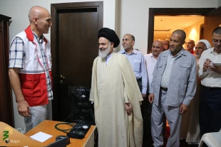 بازدید جانشین سرپرست حجاج ایرانی از درمانگاههای مدینه منوره  7