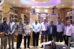 اساتید دانشگاه اصفهان به حرم امیرالمؤمنین(ع) مشرف شدند 2