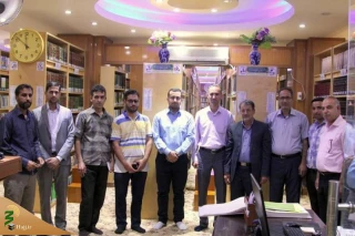 اساتید دانشگاه اصفهان به حرم امیرالمؤمنین(ع) مشرف شدند