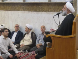 توبه مقدمه ای برای سفر

حجت الاسلام والمسلمین رضایی : احکام و آداب ادیان الهی برای تأمین منافع انسان است و هرگز چیزی به خدا نمی رسد چراکه خداوند بی نیاز مطلق است. 2