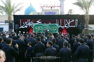 مراسم عزاداری شهادت میثم تمار در کوفه برگزار شد