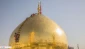 غبار روبی گنبد حرم مطهر امام حسین (ع) در آستانه ماه محرم-عکس 2