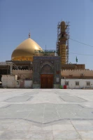 سنگ فرش حرم امامین عسکریین(ع) در حال تکمیل است-عکس 8