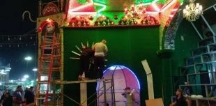 آماده سازی ایستگاه های صلواتی کربلا برای استقبال از زائران در ماه محرم
