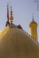 غبارروبی گنبد حرم مطهر امام حسین(ع) در آستانه محرم + تصاویر
 2