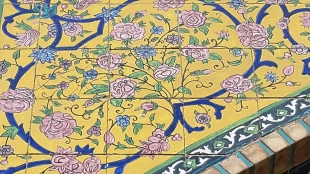 خوشنویسی و کاشی‌کاری صحن آزادی حرم رضوی، یادگار هنر دوران قاجاریه - تصاویر 15